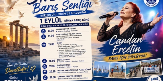 31. Didim Barış Şenliği: Candan Erçetin barış için söyleyecek