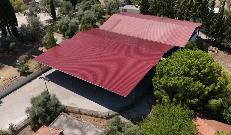 Bozdoğan’da tasarruf belediyeciliği: Haydere Salonu sil baştan yenilendi