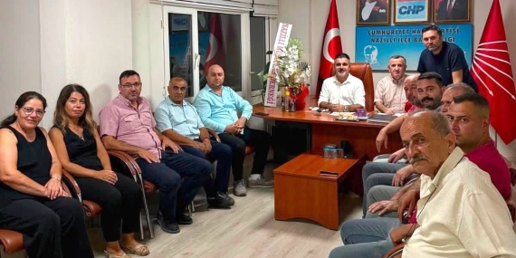 CHP Nazilli İlçe Örgütü’nün yeni yönetimi resmen tescillendi