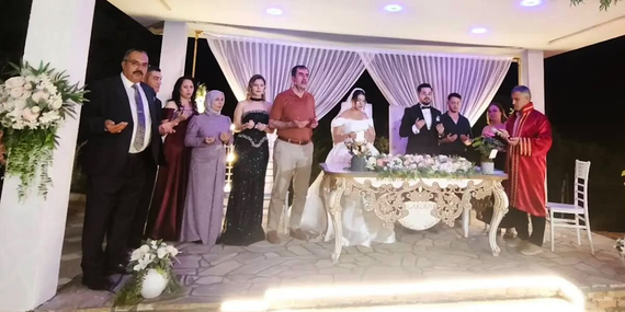 Kılavuz ve Altıntaş ailelerinin mutlu günü