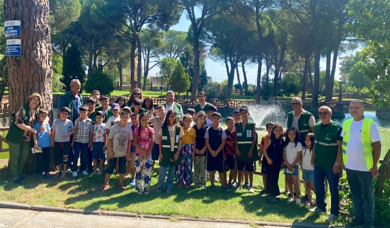 Yaz Kur’an Kursunu tamamladılar, Sümer Park’ta gönüllerince eğlendiler