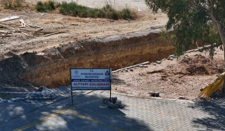 Aydın Büyükşehir’den Kuşadası’nda altyapı yatırımı