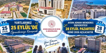 Aydın’da üniversite öğrencileri için geri sayım başladı