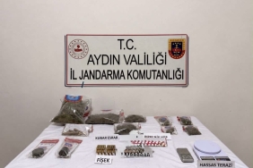 Söke’de eş zamanlı uyuşturucu operasyonu