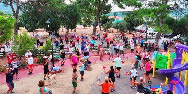 Didimli vatandaşlar Avrupa Hareketlilik Haftası kapsamında sabah sporunda buluştu