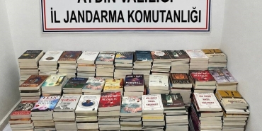 Güzelçamlı’da 658 adet bandrolsüz kitap ele geçirildi