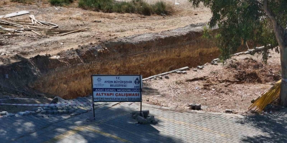 Aydın Büyükşehir’den Kuşadası’nda altyapı yatırımı