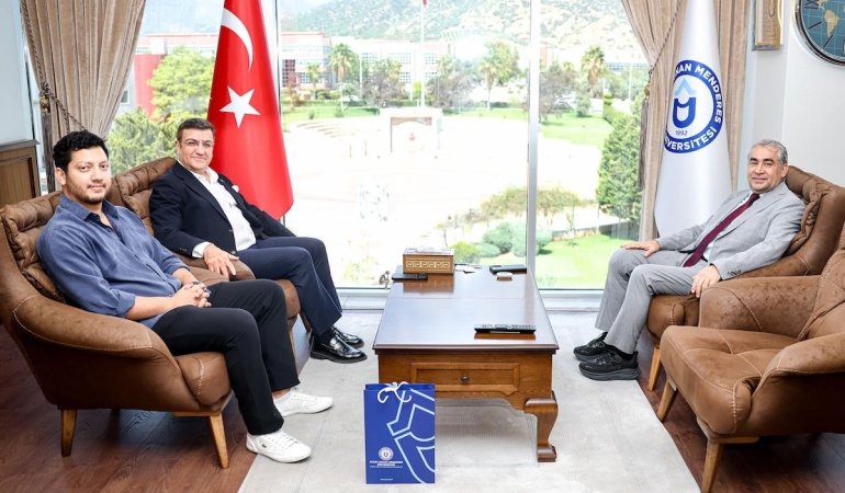 Rektör Hacısalihoğlu’ndan ADÜ Rektörü Kent’e iş birliği ziyareti